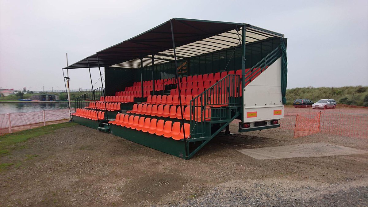 The beloved grandstand is back! Change overs now have an audience. #WLYC24