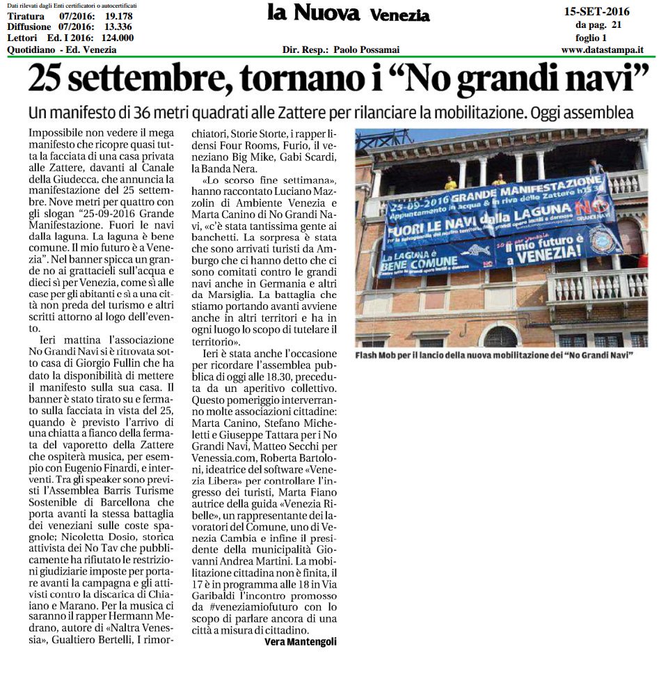 NoGrandiNaviVe's tweet photo. #Venezia -10 al #25S!
Oggi h18:30 a #Rialto ASSEMBLEA CITTADINA con @MarcoBorghi_Ve, @venessiacom e molti altri! https://t.co/zVN7skn7SB