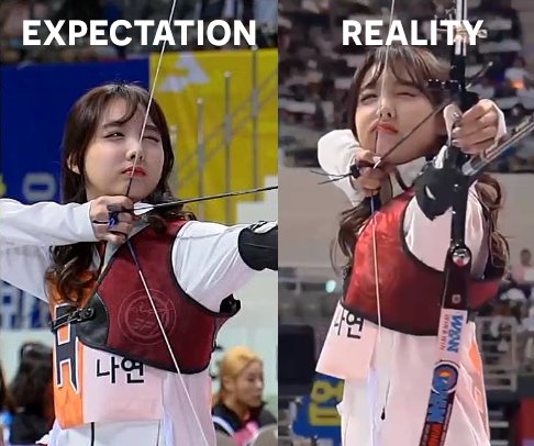 [트와이스] 활쏠때도 쭈구리인 나연 | 인스티즈