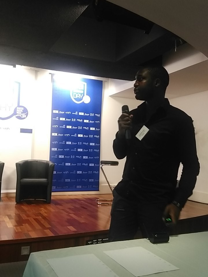 CantineNantes's tweet photo. [3/3] Fin des pitchs des startups avec #Enerdigit @leancure @GobioRobot @MonixoSAS ! #OpenInnovDay #Usinedufutur https://t.co/MDCspvkgQ6