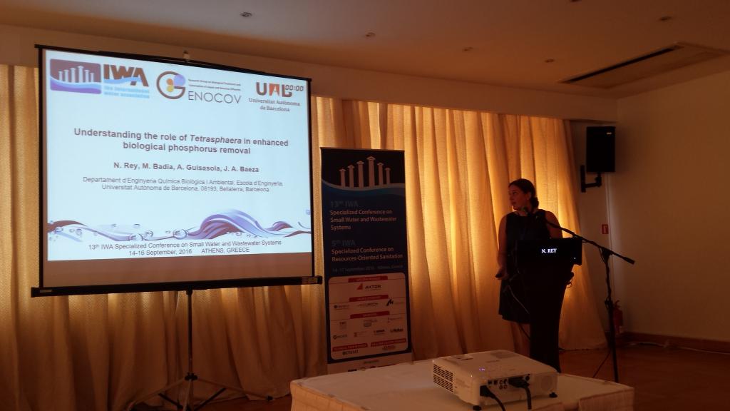 jabl69's tweet photo. Very good Tetrasphaera PAO presentation by Natalia Rey at #SWWS16 conference in Athens https://t.co/1KGg2WoyIq