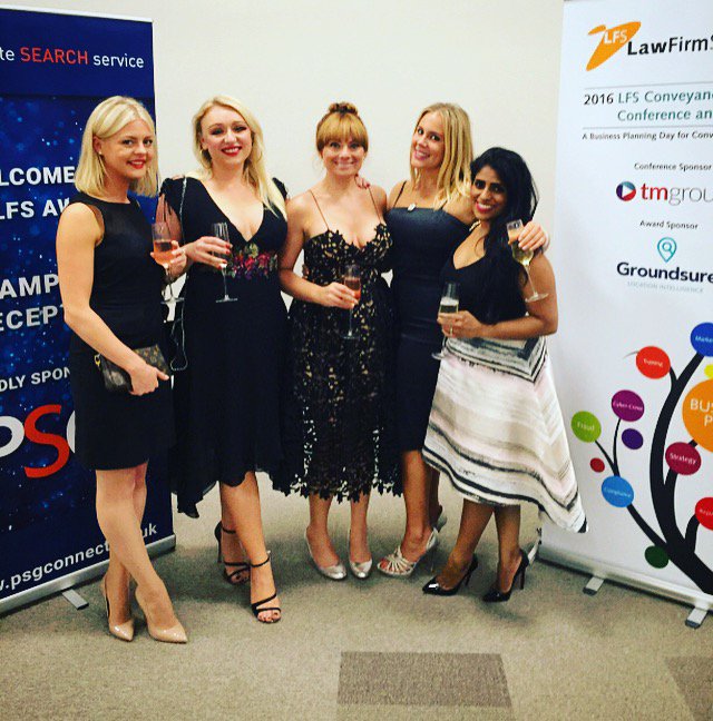 BCLLegal's tweet photo. A great time celebrating with the winners last night @lfsconvawards , another fantastic awards evening. #LFS2016 https://t.co/Ay0mF45tLT