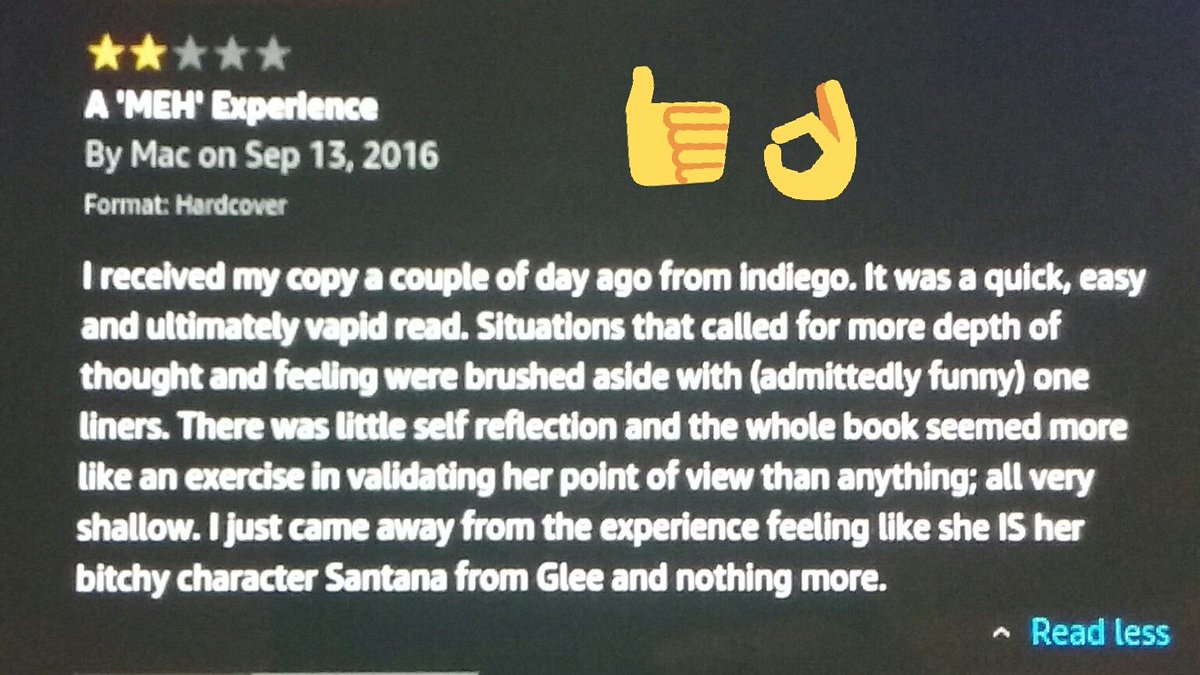 sachiko_meilyn's tweet photo. Wow this review of @NayaRivera  book is exactly how I feel about it. https://t.co/nEuMZHfRbR