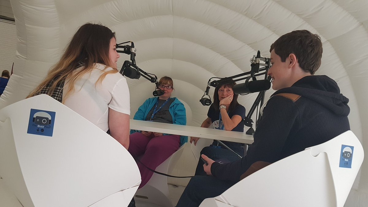 TheBuzzPod's tweet photo. @StJohnRigby thanks for having us keep an eye out for the audio being uploaded later today #freshers #studentlife https://t.co/x6dwXqC5QR