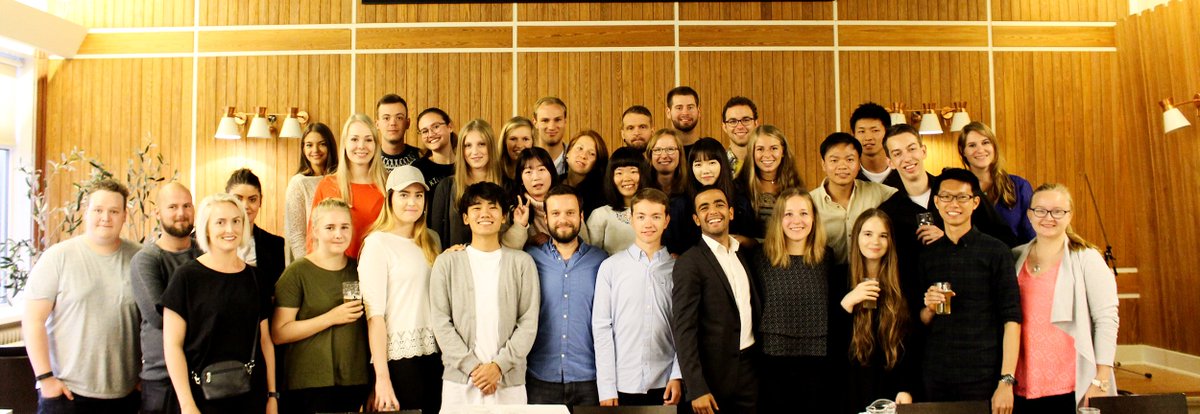 Skiptnemar við Háskólann á Bifröst eru rúmlega 30 í ár frá 13 löndum. bifrost.is/um-haskolann/f… #bifrostu