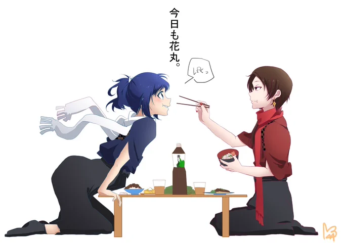 刀剣乱舞-花丸-が楽しみすぎて毎日が遅い!!!!!!!
pvの清光が「安定ッッ!!」って叫んでるとこめっちゃどきっとしたし内容凄い気になります!! 