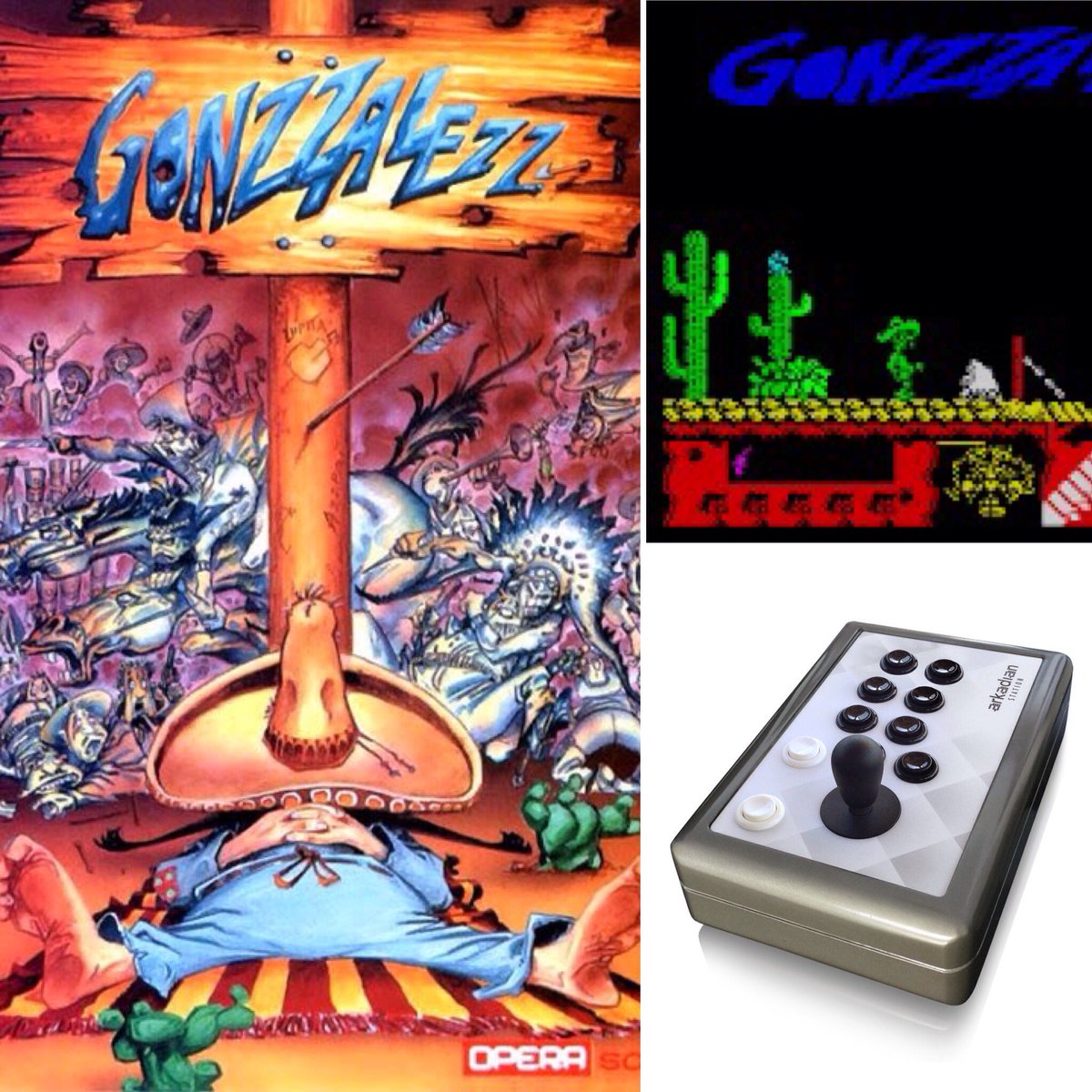 ArkadianStation's tweet image. Hoy hacemos un #gonzalezzz #revival. #EnJoy! ⚫️arkadianstation.com⚫️
#operasoft #azpiri #arkadianjoystick