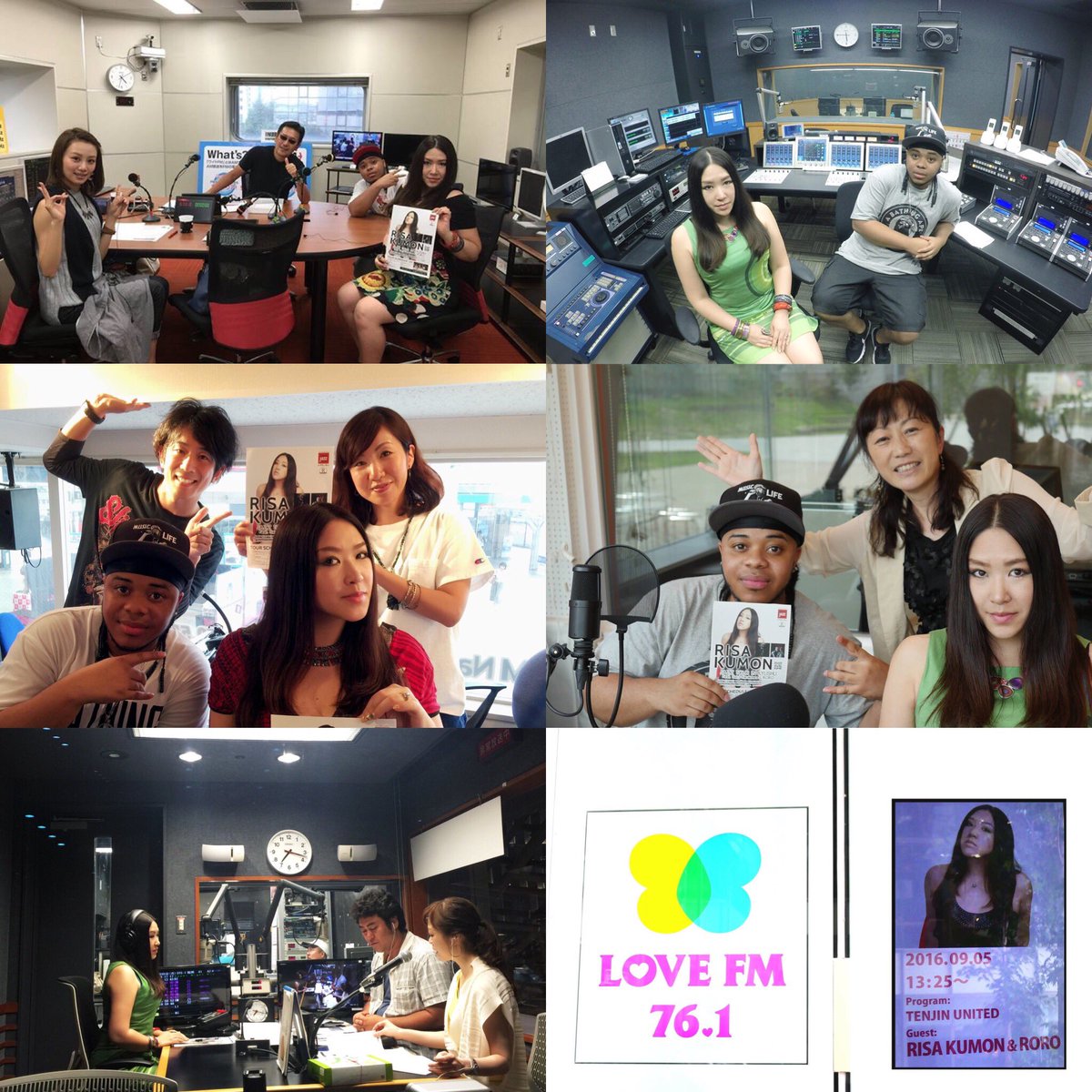 risakumon's tweet photo. 九州Jazzツアーメディアリキャップ📻 @kbc_radio @fmfukuoka #fmnagasaki #lovefm @RoroMuzic #RORORISA #中州ジャズ #2016 #RISAKUMON https://t.co/Bfj1GTIt4t