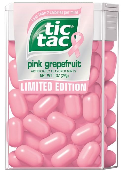 stephaniaj96's tweet photo. @PaolaMKT tic tac sacó su versión limitada de flavored pink mints.  #MktPrincipiosUSFQ https://t.co/hj84ugQvmI
