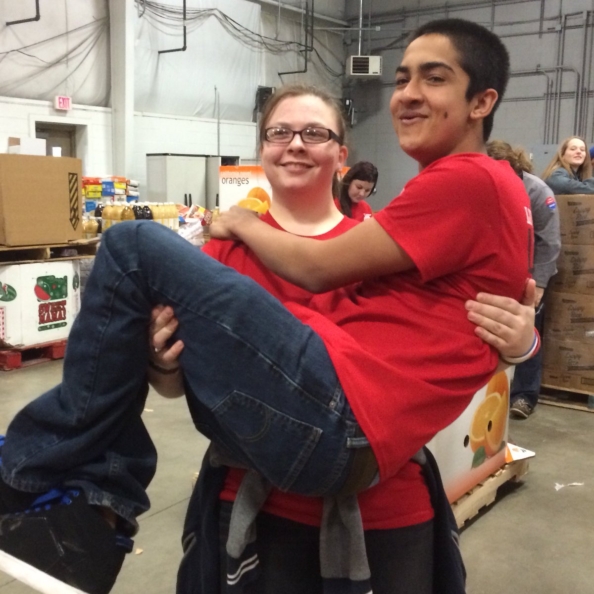 #TBT To the 2016 SLLC community service day! Ft. Our former and current chapter presidents! You two rock!