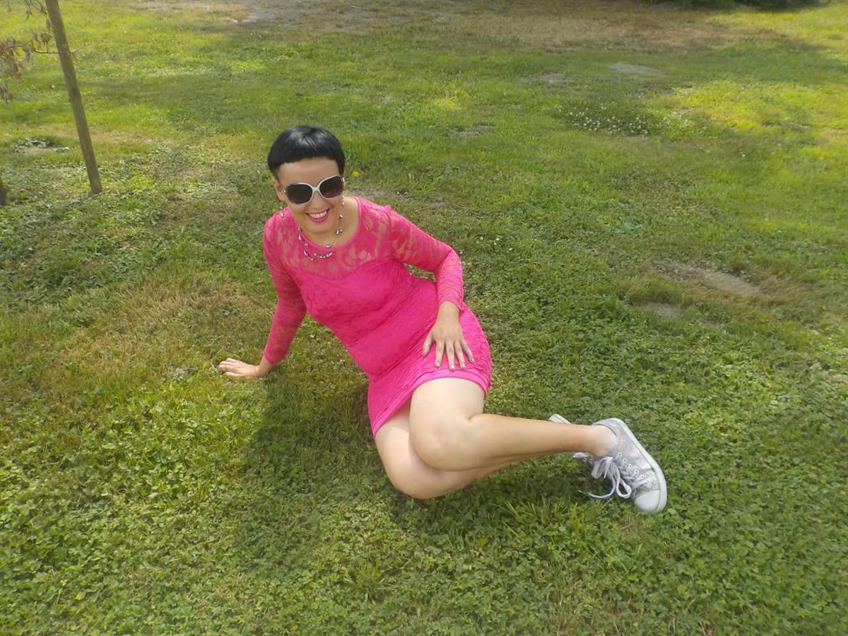 escastrology's tweet photo. the signs as daniela from slovenia

aries ♈ - pink dress with glasses https://t.co/EmhREnAGGd