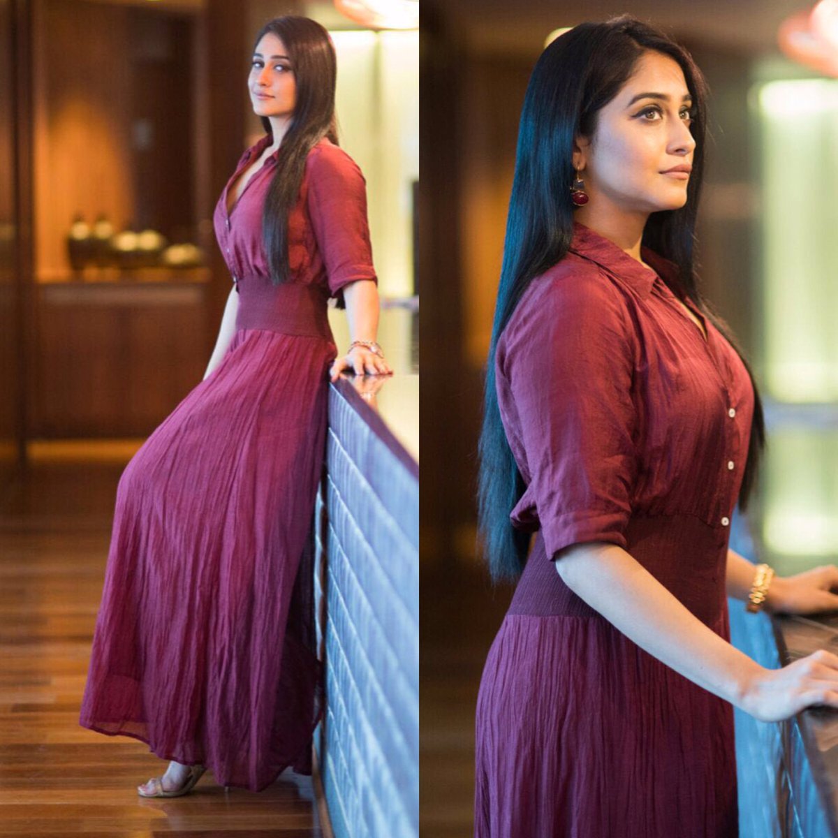 ashwinmawle's tweet photo. @ReginaCassandra mesmerizes in #tilla jumpsuit #storeanonym @MarsalaJewelry @TalashaHYD #JyoAchyuthananda promotions https://t.co/6AM2kfZG3c