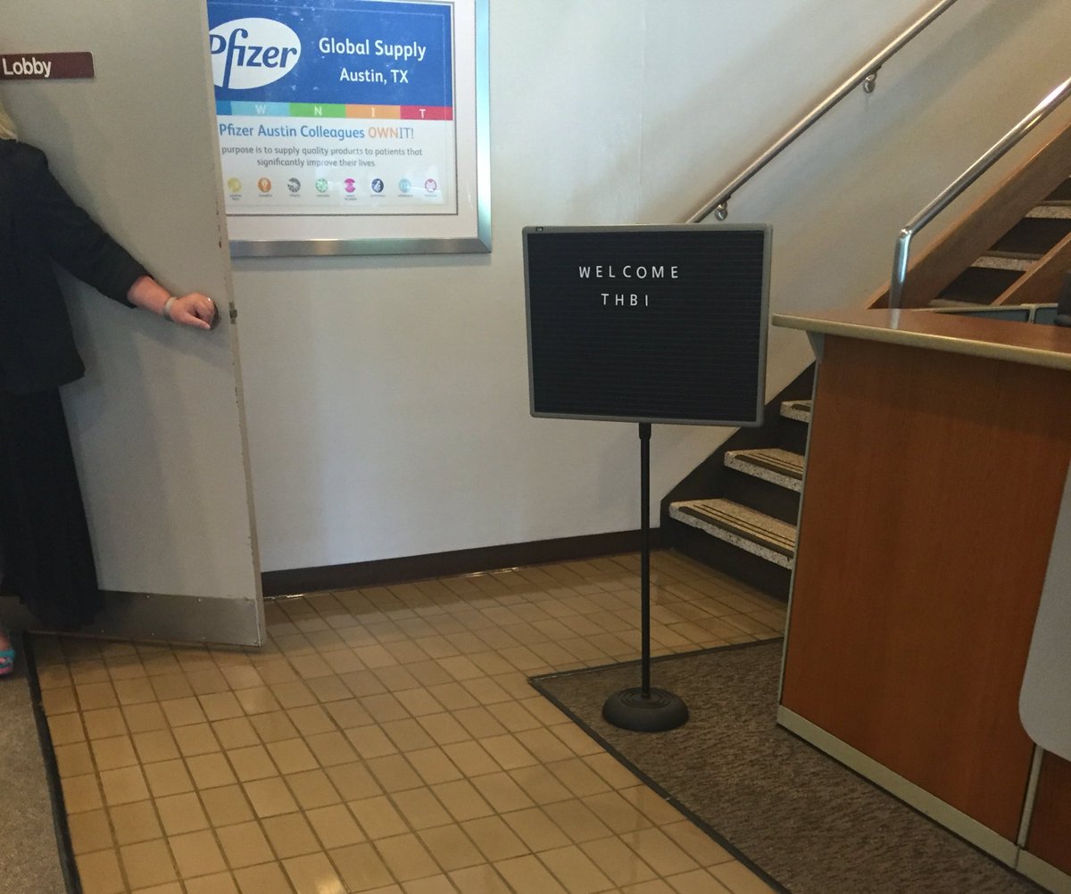txhbi's tweet photo. Excited for the @pfizer faculty tour today showcasing some of the #innovation in Texas. #txlege #txbioscience https://t.co/Li8jJAxesb