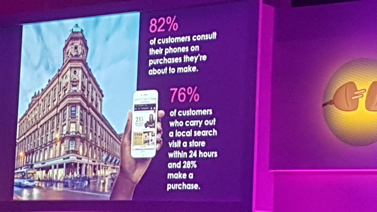 k3retail's tweet photo. .@houseoffraser show customers are connecting their retail journey across all channels @rwbuzz #RWBuzz https://t.co/ufdIDUY5ci