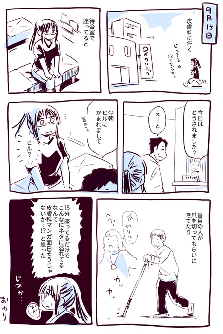 皮膚科マンガ 