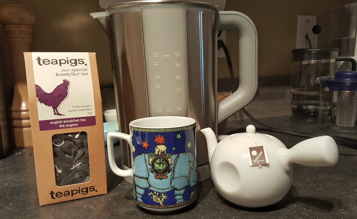 goodlifevan's tweet photo. Breakfast tea? @teapigsCA today thx @CamberComm #teafix https://t.co/Y4T3JH8cbt