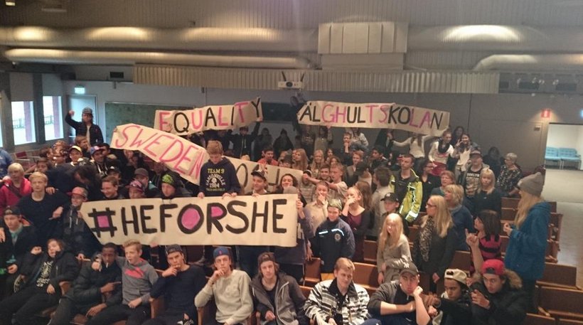 HeForShe's tweet photo. #HeForShe #TwoYearsOfImpact #Sweden https://t.co/UbPknfYFhU