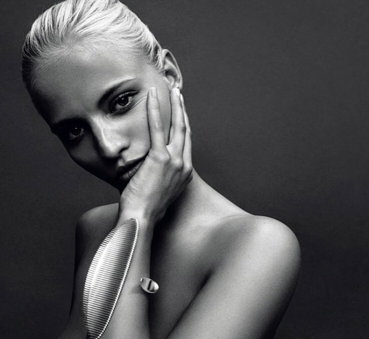Zaha Hadid (@zha_news) on Twitter photo The Lamellae silver bracelet for @GeorgJensen_ in <a href="/vsmag/">Vs. Magazine</a>'s FW 16 issue. 📷: @desiree_mattsson The Lamellae silver bracelet for @GeorgJensen_ in <a href="/vsmag/">Vs. Magazine</a>'s FW 16 issue. 📷: @desiree_mattsson