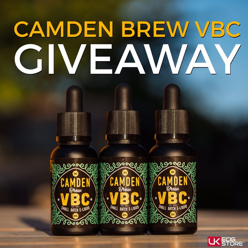 SimpleVapeCo's tweet photo. Camden Brew Giveaway - RT, fav &amp; follow @simplevapeco &amp; @UKECIGSTORE to enter. Ends 19/9/16 https://t.co/ohgKMPuVKu