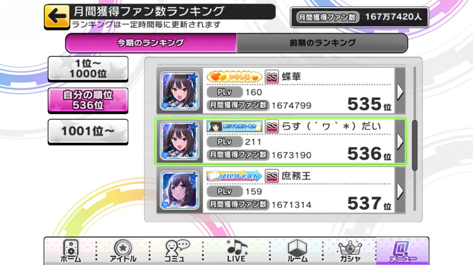 ドキュメントlast Dive デレステsssランナーの一ヶ月 Togetter