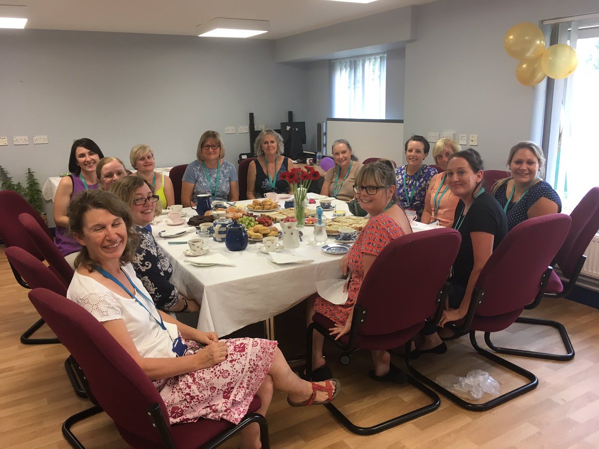 HannahRawlings3's tweet photo. @Southern_NHSFT lovely leaving tea for student Maggie from Basingstoke South HV team! Well done! https://t.co/U2Hvaf9UYK