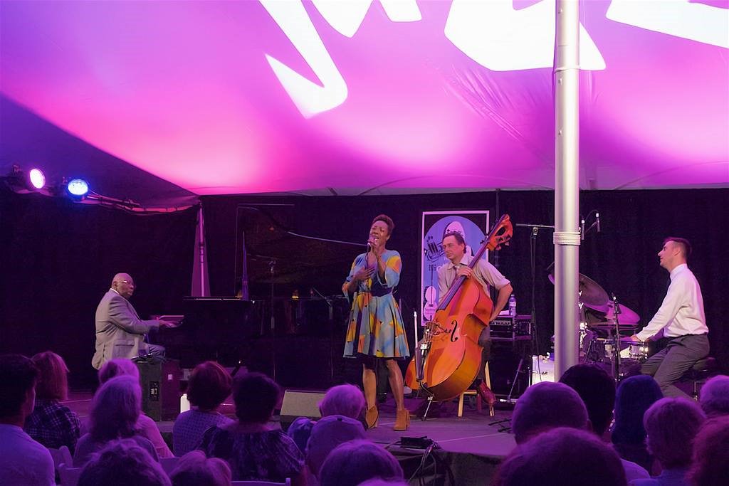 eepurl.com/cfJzd9 Highlights from our 15th Festival incl.<a href="/thedionetaylor/">Dione Taylor</a> guest spot with Oliver Jones Trio