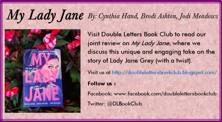 DLBookClub's tweet photo. #BuddyRead review on #MyLadyJane by the @LadyJanies! https://t.co/f5PNMc4sQj (Thanks @UppercaseBox!) #Fantasy #YA https://t.co/Q26KcRlHzt