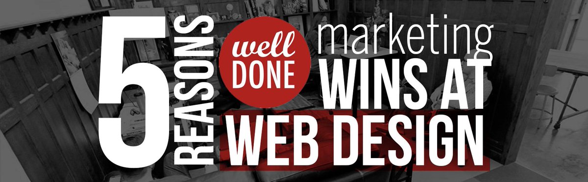 simplymblog's tweet photo. 5 Reasons @welldonemktg Wins at Web Design https://t.co/yvTCZD1wnv #webdesign #marketing #design #lbloggers #web https://t.co/iPRhz2vGth