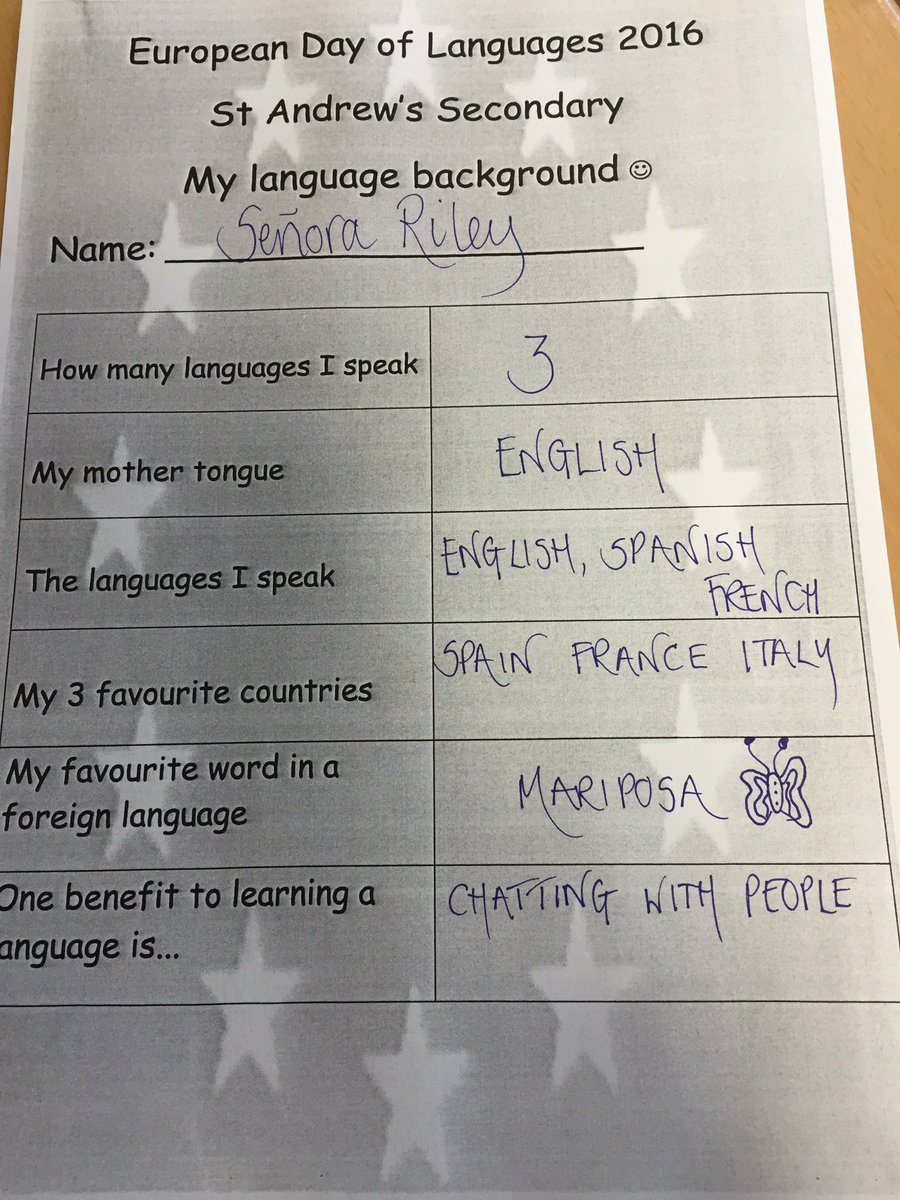 StAndrewsML's tweet photo. S1 house points on offer for the house that submits the most entries can't wait for EDL #getlooking #speakthatlingo https://t.co/y5stj35KzL