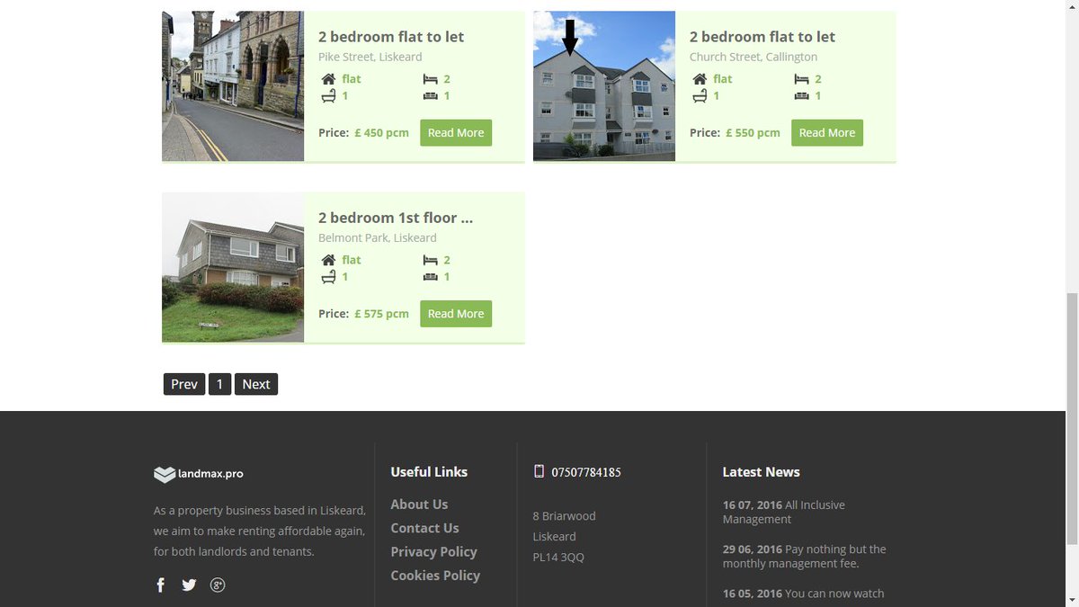 This week's available properties. All are ready now/
Visit liskeard.peachlettings.com/lettings/1/ for more details.