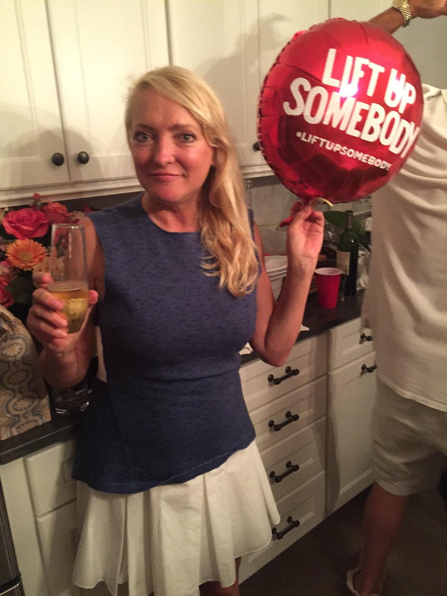 Two years ago she lost everything in fire. Her rebuild party #liftupsomebody