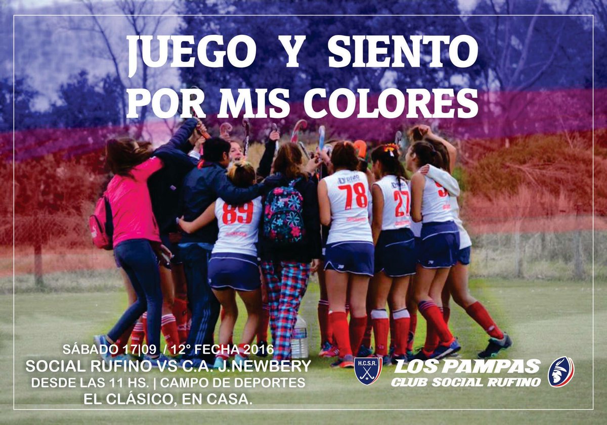 #Hockey Se viene el clásico en casa Vs <a href="/HockeyNewbery/">Hockey Newbery</a> este sábado 17, todos apoyar al club!! #VamosCarajo