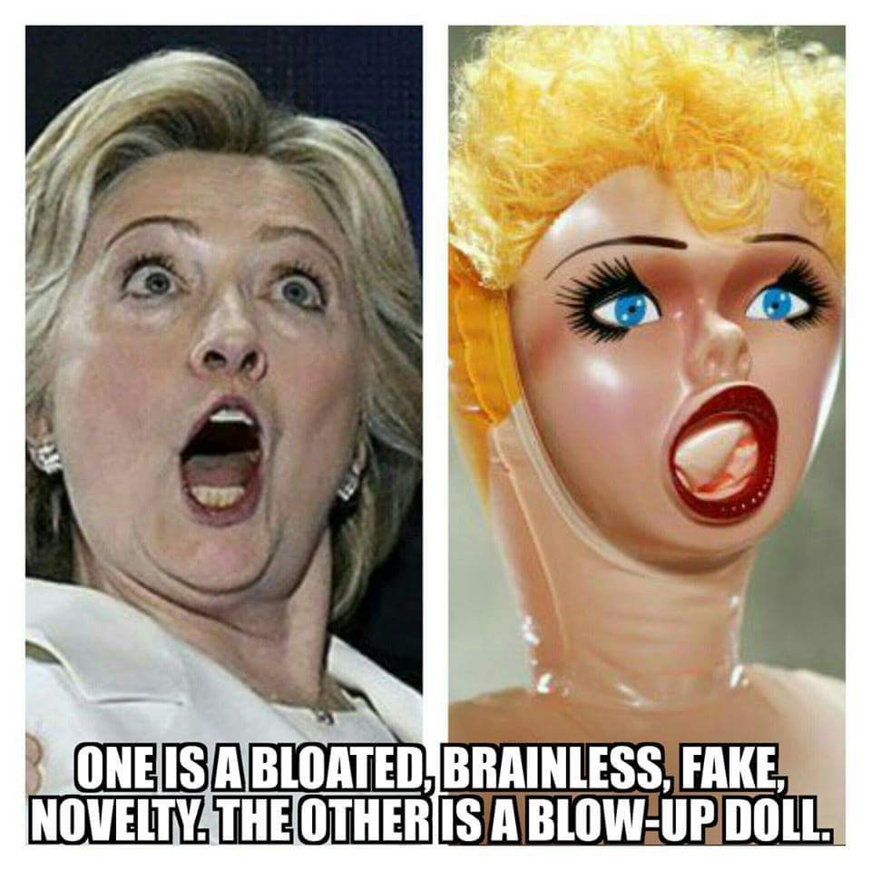 DonaldFTurner's tweet photo. #HillaryIsTrump #NeverHillaryOrTrump https://t.co/pld6snH9v2