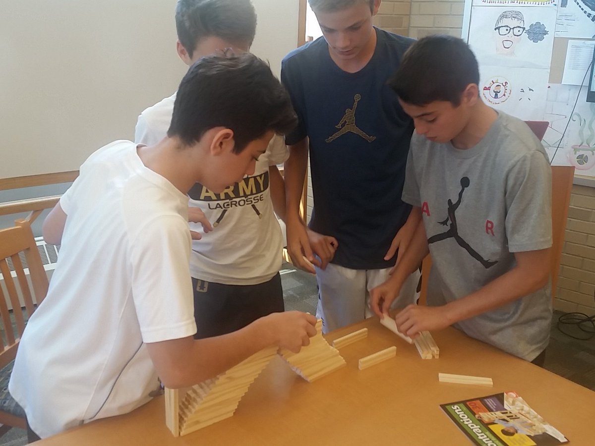 caputoteach's tweet photo. Stem arch builings #keva #EMSchat @WPSEisenhower #EMSmediacenter https://t.co/7bS1vHgbhz