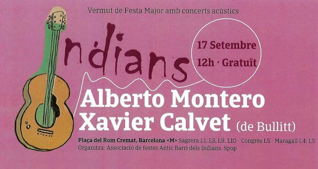 Este sábado vermut en Barcelona con <a href="/xaviercalvet/">Xavier Calvet</a> y <a href="/albertomontero/">Alberto Montero</a> en acústico everlongmagazine.com/este-sabado-ve…