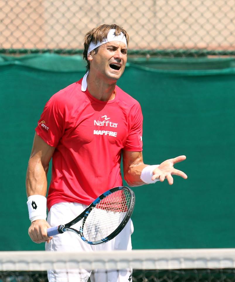 FerrerFansARG's tweet photo. .@davidferrer87 entrenando @CopaDavis #ESPvsIND https://t.co/6LFkBUNQVG
