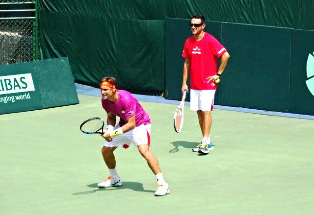 FerrerFansARG's tweet photo. .@davidferrer87 entrenando @CopaDavis #ESPvsIND https://t.co/6LFkBUNQVG