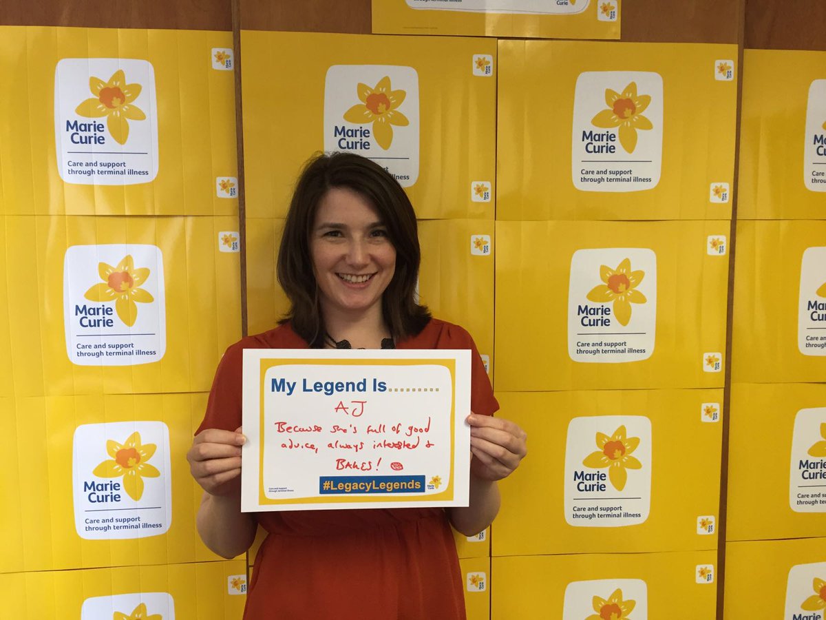 Celebrating #legacylegends today @mariecurieuk