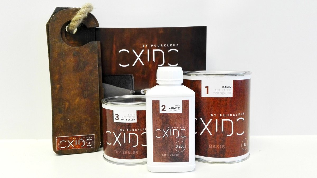 boerverf's tweet image. Tijd voor iets bijzonders in het interieur? Maak een statement met een ruige industriële look. #oxido#verweerd#verf