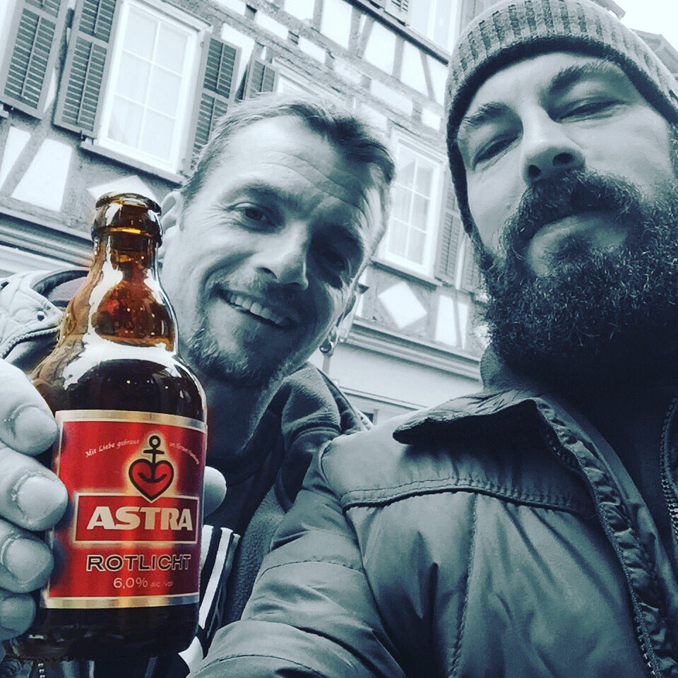 Weekend is comin soon. Hang in there. 🍻🎩🔪👊🏻💪🏻 <a href="/BeardedVillains/">Bearded Villains</a> #beard