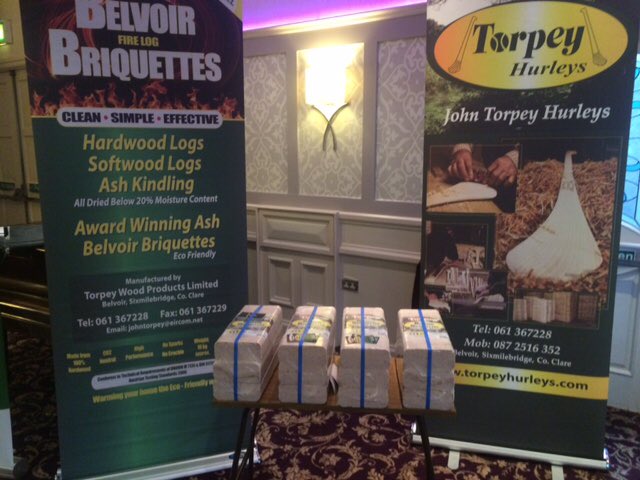 torpey___'s tweet photo. Our stand at #talkingtimber event in @AuburnLodge today! Interesting speakers! #forestry @_ccwep @teagascforestry https://t.co/uMYaWXZZEQ