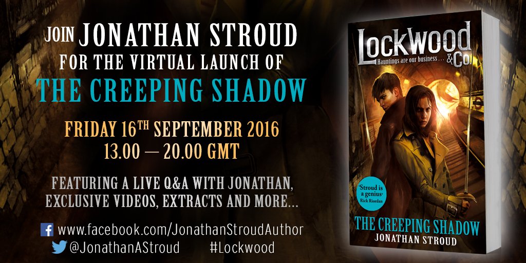 Wahlstroms's tweet photo. Fredag 16/9: Häng med @JonathanAStroud på online-lansering av #Lockwood&amp;Co4. Boken kommer på svenska i mars 2017! https://t.co/UEN9Bzl4CP