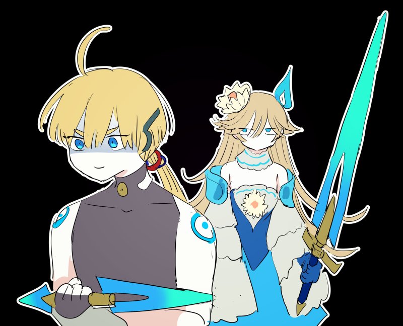 Akka アロンダイトにじっと見られてるらしいエクタードマリス