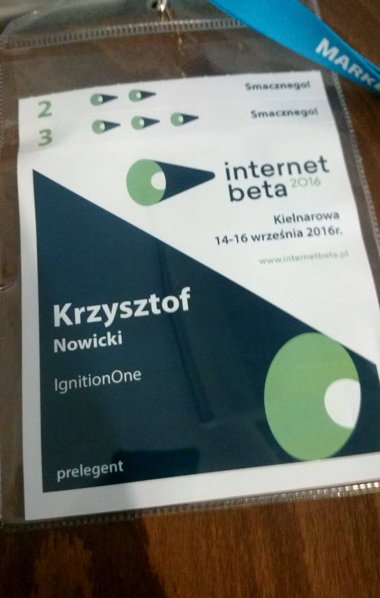 DMblogPL's tweet image. Za godzinę prelekcja naszego reprezentanta! :D SaaS Wars i atak klonów się zbliża ;-) #internetbeta #ignitionone