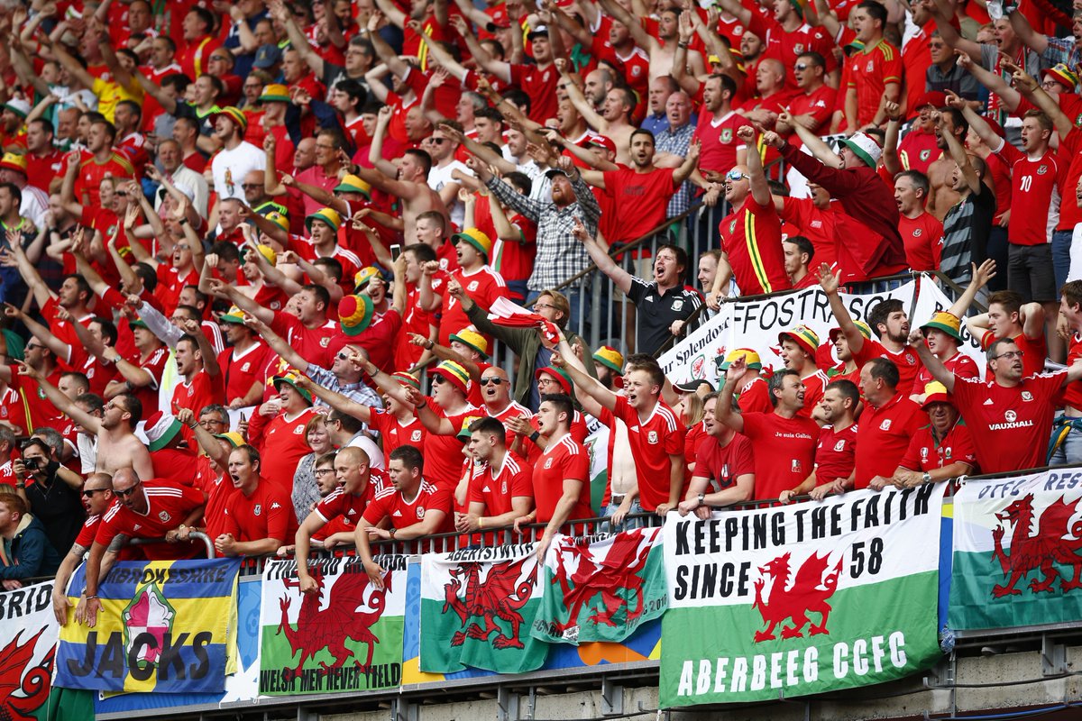UEFA Executive Committee announce 'outstanding contribution' awards for #ISL #IRL #NIR and #WAL fans at #EURO2016