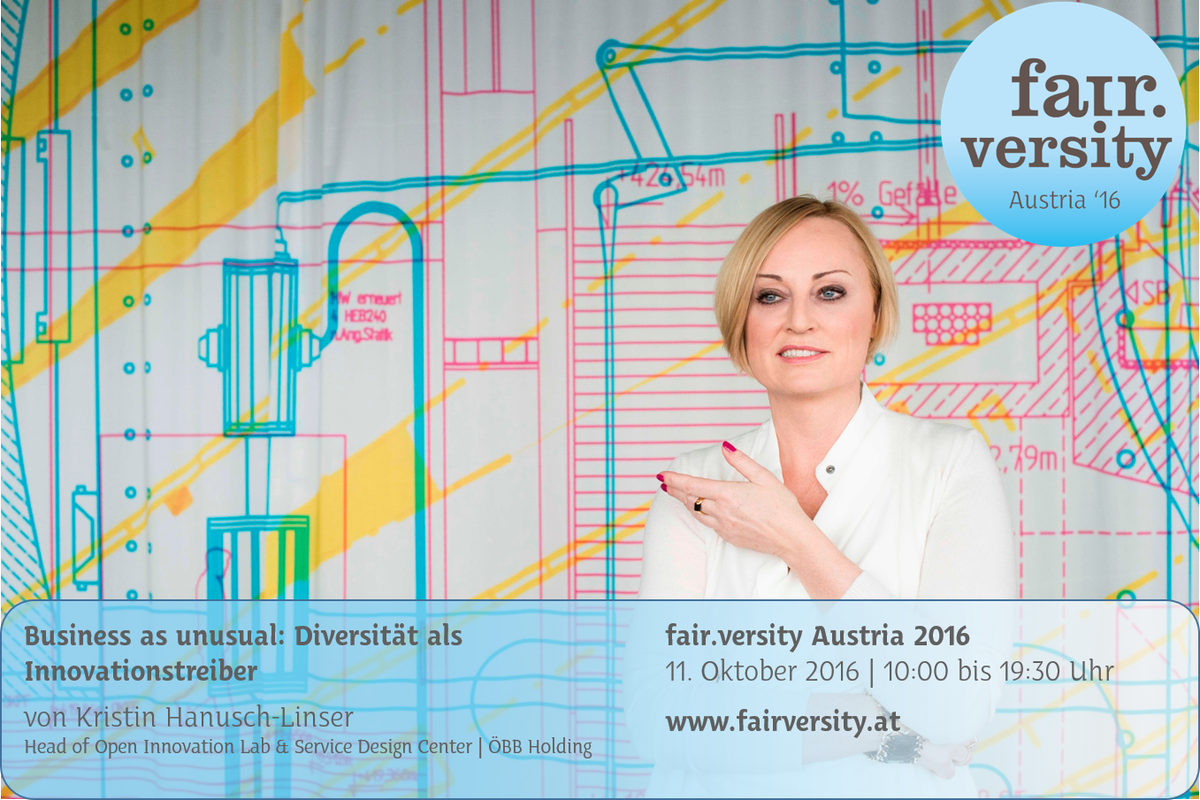 Wie können Organisationen ihre Innovationskraft steigern? (Kristin Hanusch-Linser, ÖBB) - fairversity.at