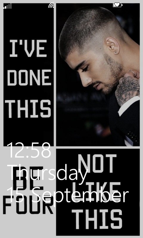 onescreenlock's tweet photo. Zayn Malik lockscreen® ▪reetweet and follow me if you want▫screenshot if you using https://t.co/6C4LkeBH7S