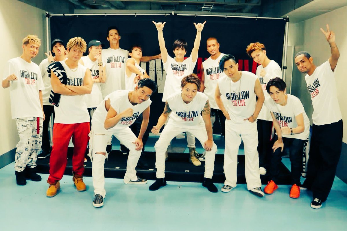 LDH___alan___'s tweet photo. HiGH＆LOW THE LIVE本公演終了😎

東京4日間最高の盛り上がりでした！！
追加公演も決定したので、
まだの方は、ぜひお越しください！

HiGH＆LOWの世界観を感じてください👍

お疲れ様でした！みなさん最高です✌️ https://t.co/kWumTqlJAR