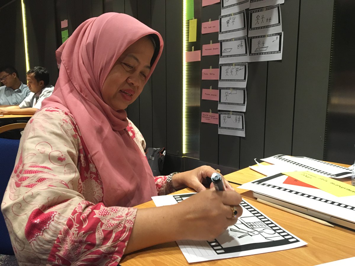 WUR_WCDI's tweet photo. From storyboard development in the training room to filming on #fish market in #Jakarta. 3 FAFI videos in the making https://t.co/qyAavpeqYs