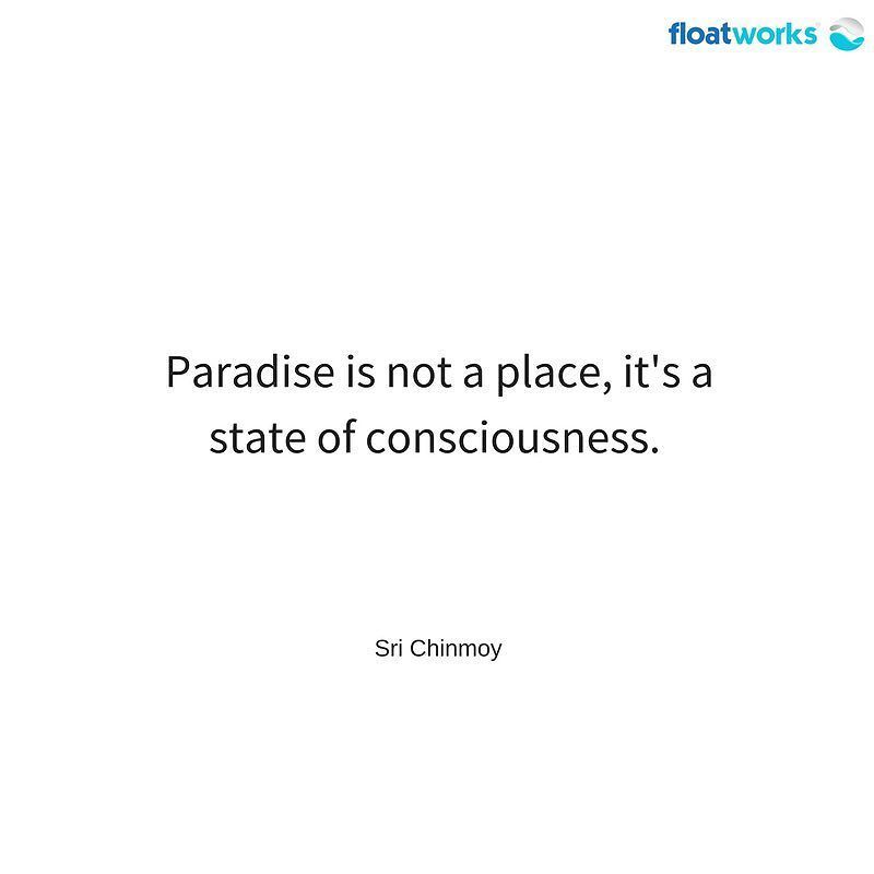Floatworks's tweet image. #floatation #floating #float #happy #healthy #perform #love #life #mindfulness #consciousn… ift.tt/2cpTOSk